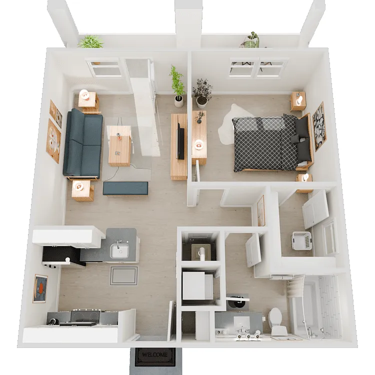 Floor plan Althenia