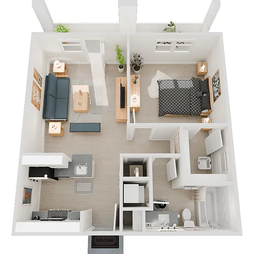 Floor plan Althenia