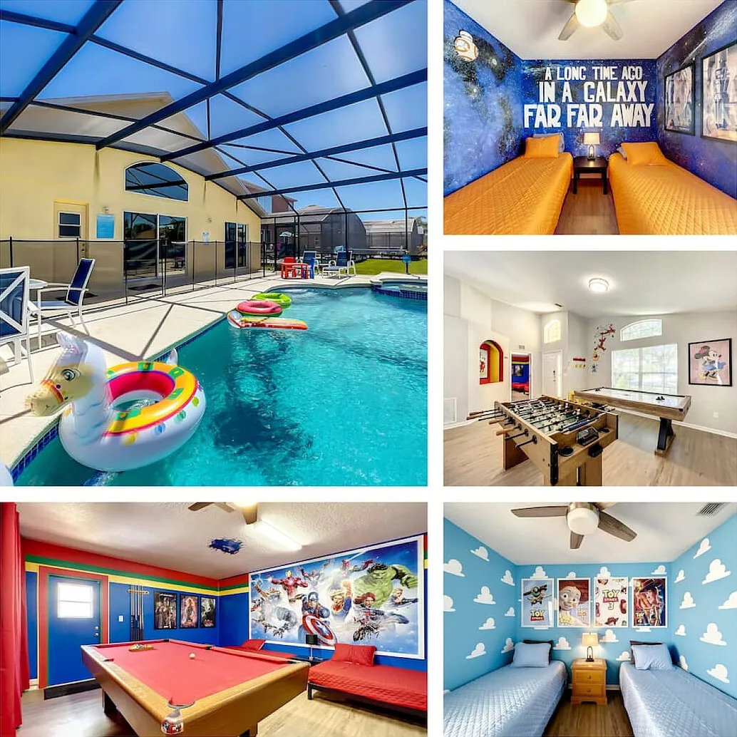 H2631e-Resort/Single Level Pool Spa Home Disney — Photo 1