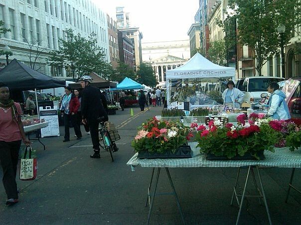 Farmers market right on doorstep every Thursday
