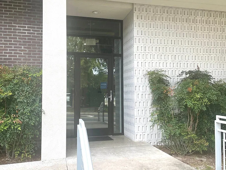Side entrance