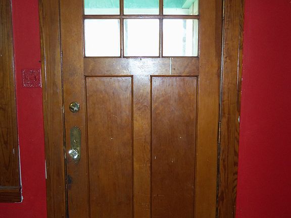Front Door, Original Leads to Enclosed Porch