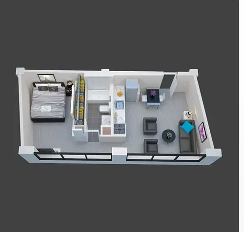 Floor plan 404