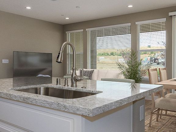 Virtually Rendered Dining Room