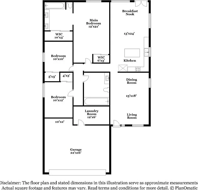 3 bed, 2.0 bath, 1410 sqft, $2,110 — Photo 2