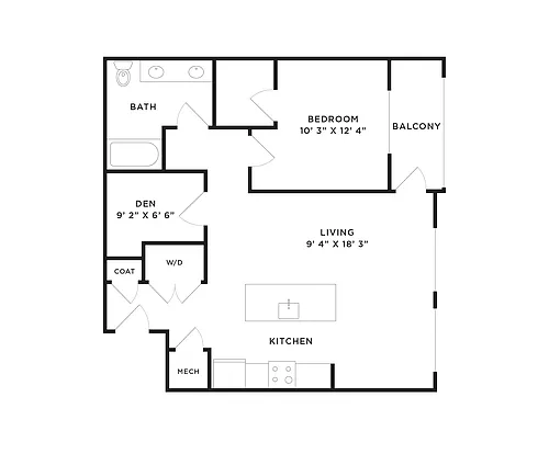 Floor plan A4DA
