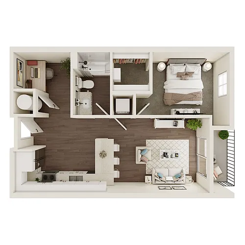 Floor plan OKeeffe