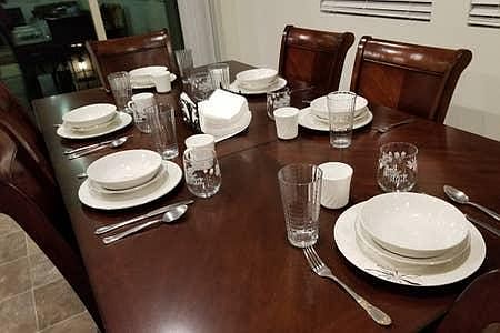 Dining table on 2nd floor