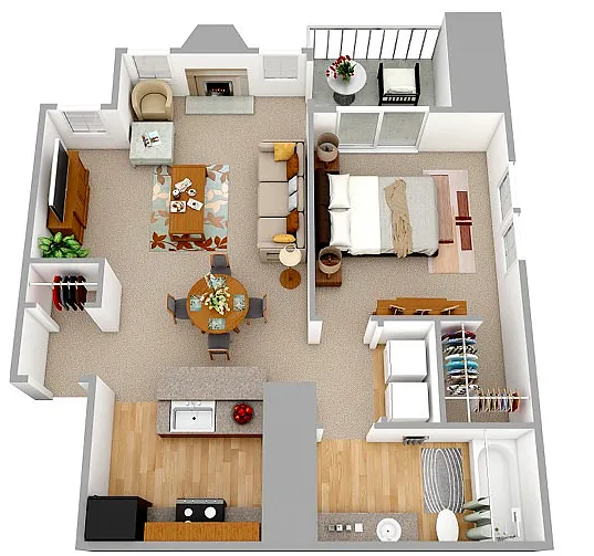 Floor plan The Decatur