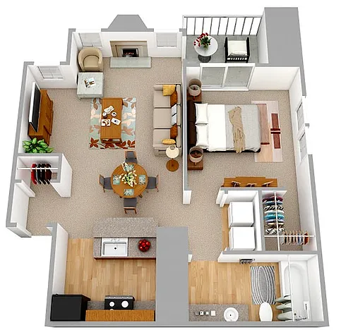 Floor plan The Decatur