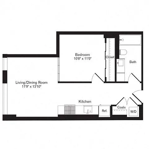 Floor plan Jr 1A