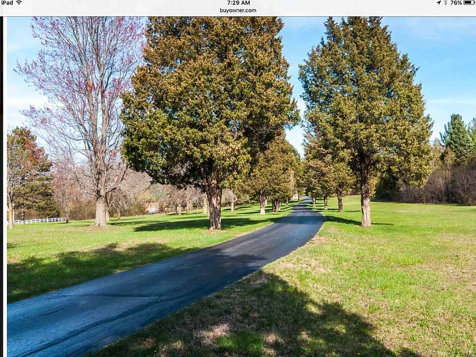 driveway into property