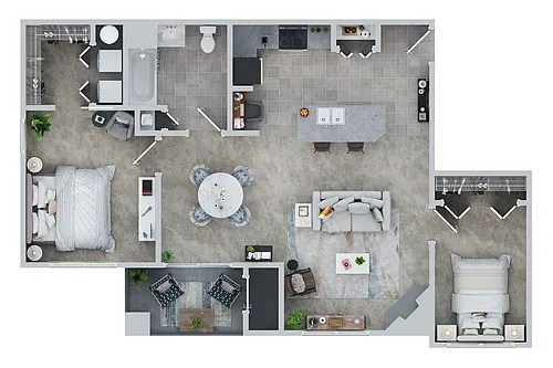 Floor plan THE WASHINGTON