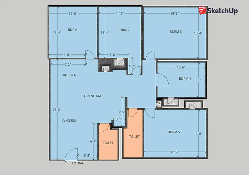 5 bed, 2.0 bath, $5,600 — Photo 2