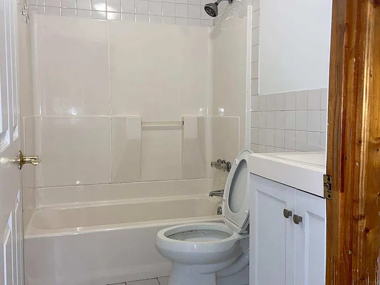 Bathroom professionally cleaned