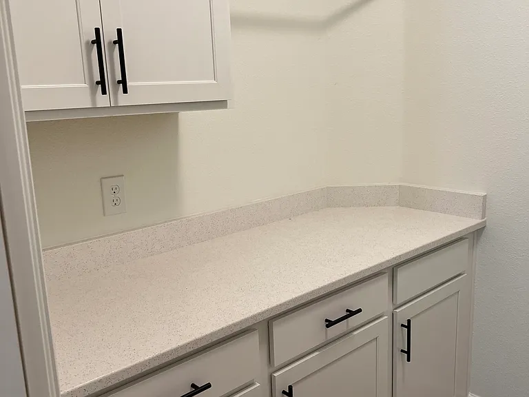 half of the laundry room