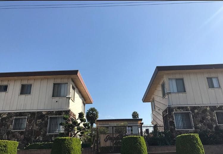 Front of the Condominium Comoplex