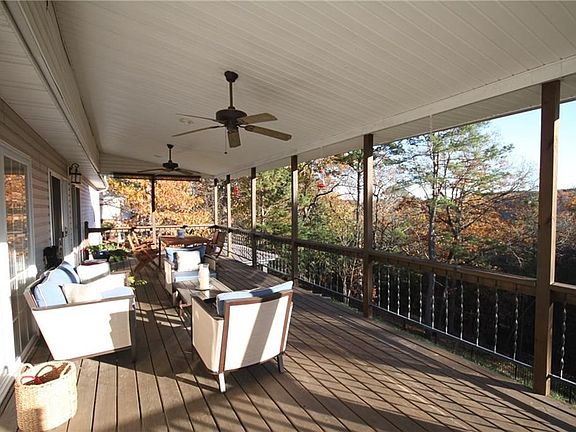 Wonderful covered decks with private views