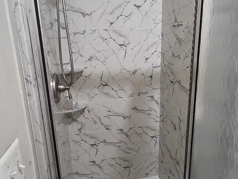Master Bath Upgraded Shower Area