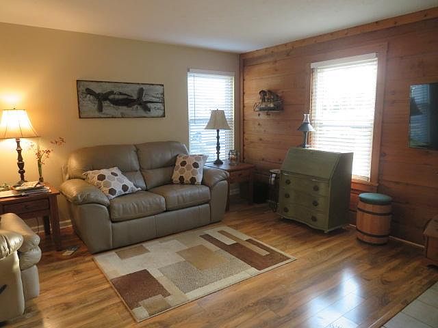 Spacious Living Room; Lots of Natural Light