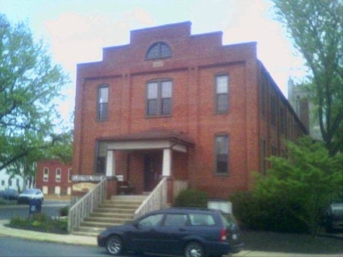 Front of building