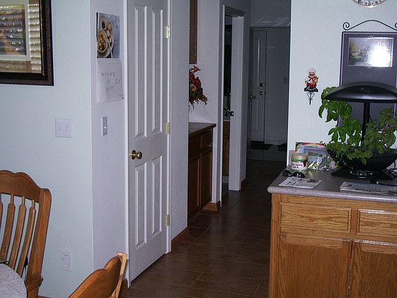 Tiled Hallway