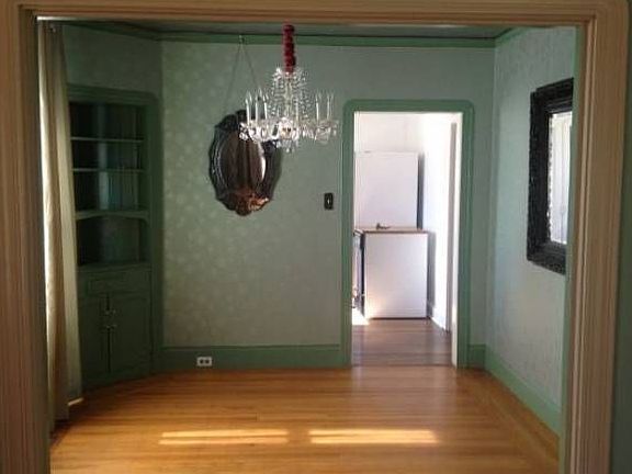 looking into dining room