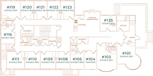Floor plan Twin