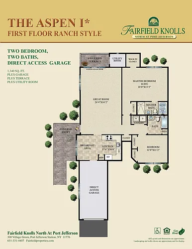 Floor plan Aspen I star
