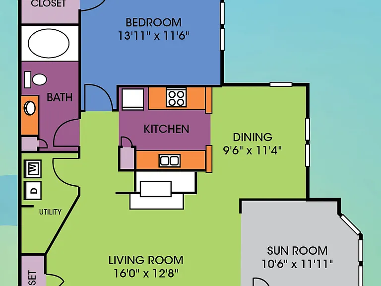 A2 floor plan Wakefield Glen