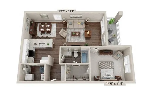 Floor plan A2