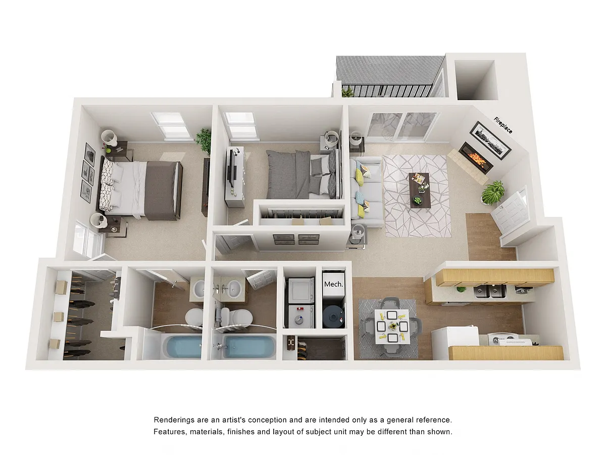 Floor plan Overlook