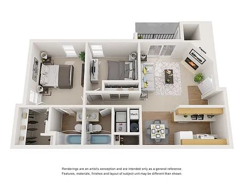 Floor plan Overlook