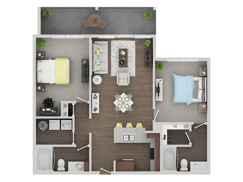 Floor plan View II