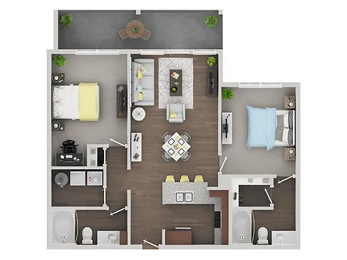 Floor plan View I