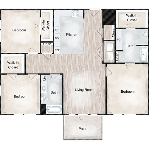Floor plan C1
