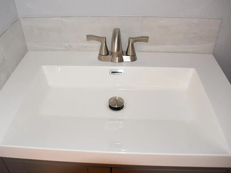 Upstairs bathroom sink