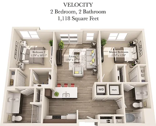 Floor plan Velocity