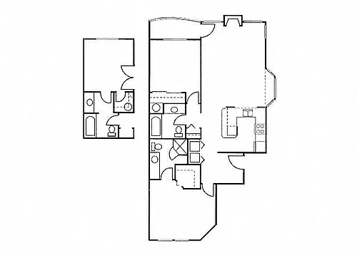 Floor plan The Evergreen