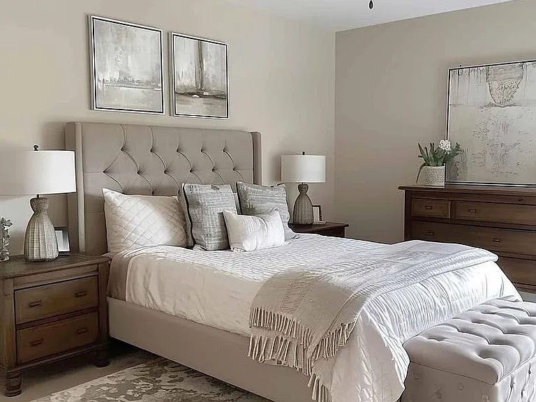 Welcome to Sage at Celina Residences, where your comfort meets elegance. This stunning bedroom offers stylish design and cozy warmth, perfect for unwinding after a long day. Elevate your living experienceschedule a tour today!