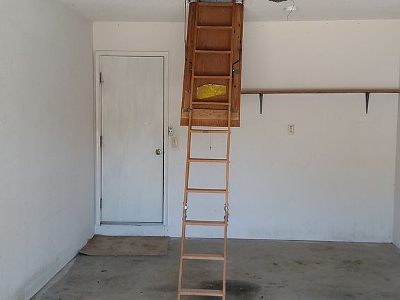 Garage with attic storage