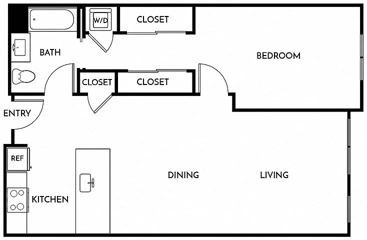 Floor plan A13