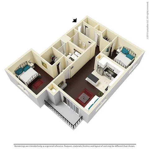 Floor plan B2