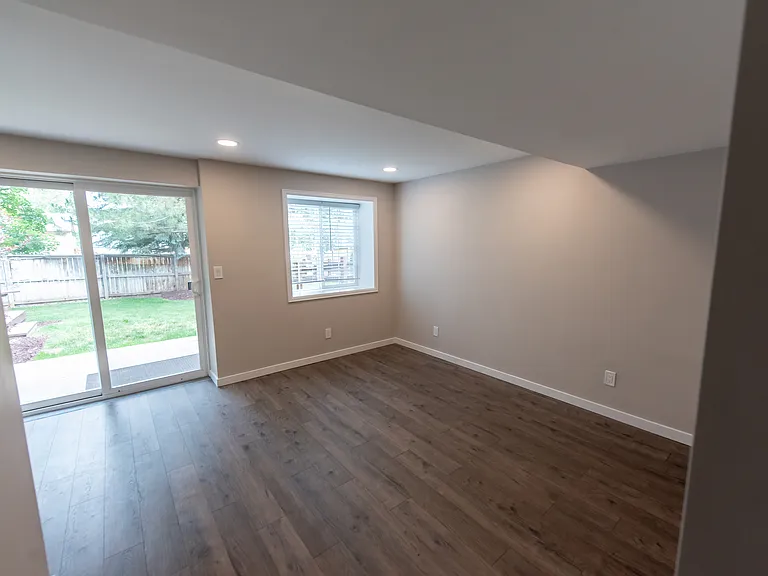 Office or Small Family Room in Basement