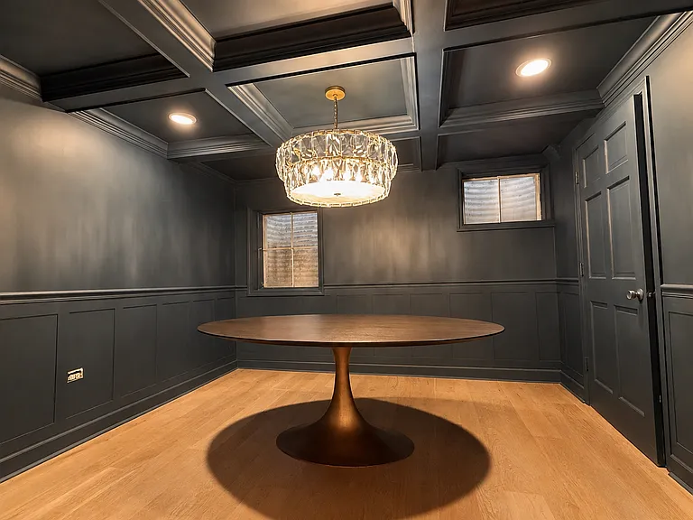 Basement reading room