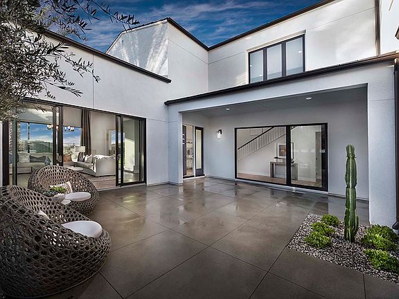 Vista Del Mar - Plan 1 - Front Courtyard