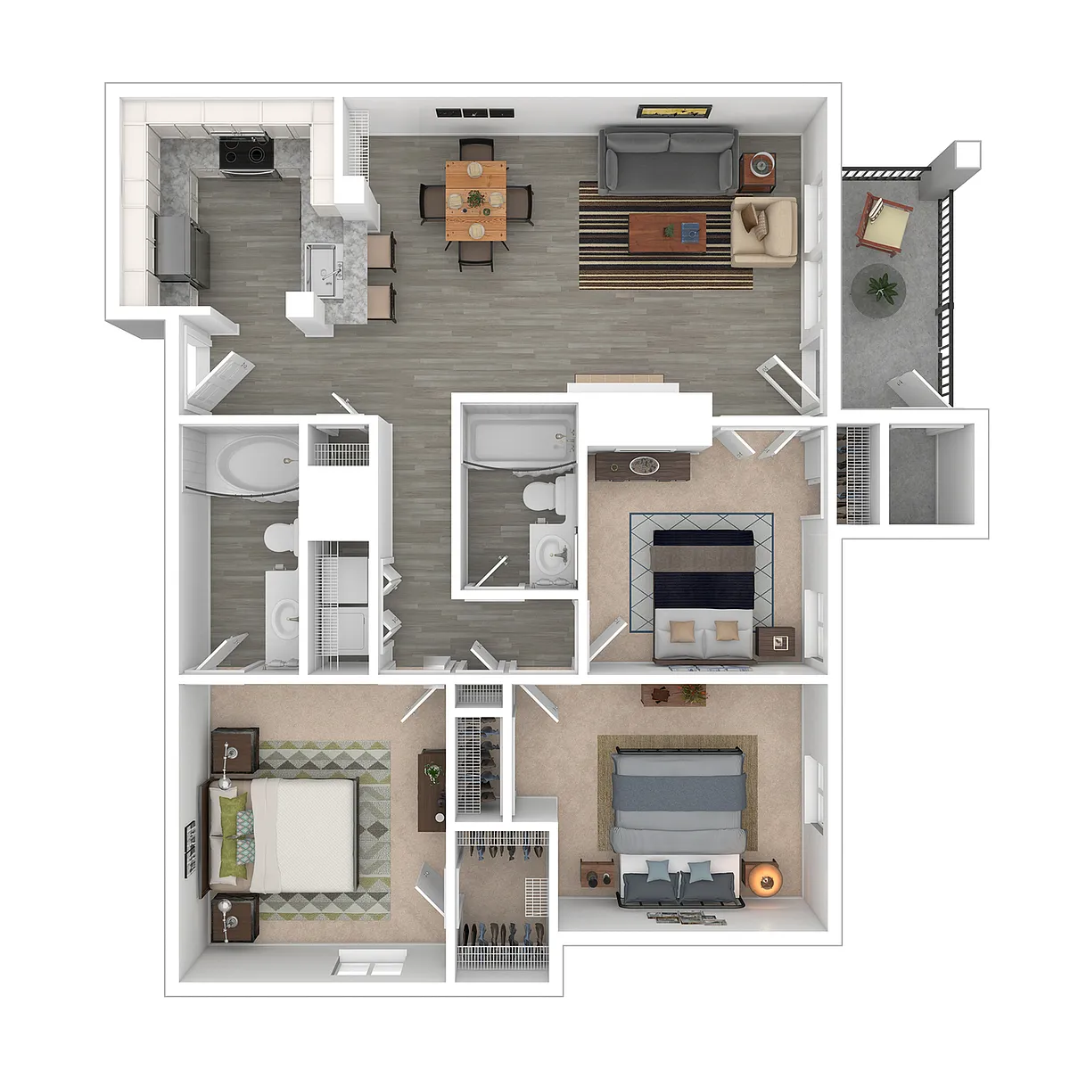 Floor plan C1