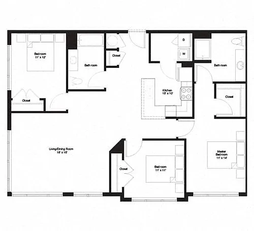 Floor plan 3A