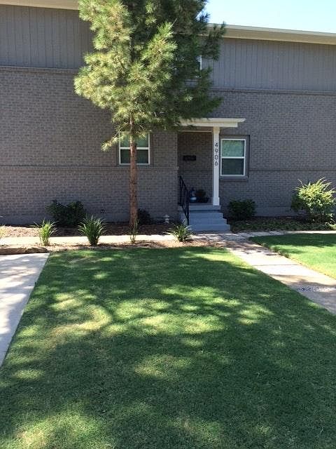 yard maintenance included