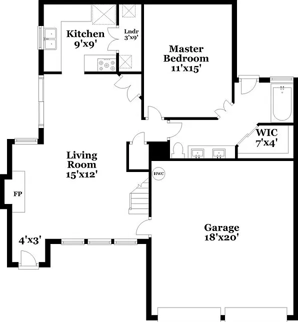 3 bed, 2.0 bath, 1382 sqft, $2,330 — Photo 2